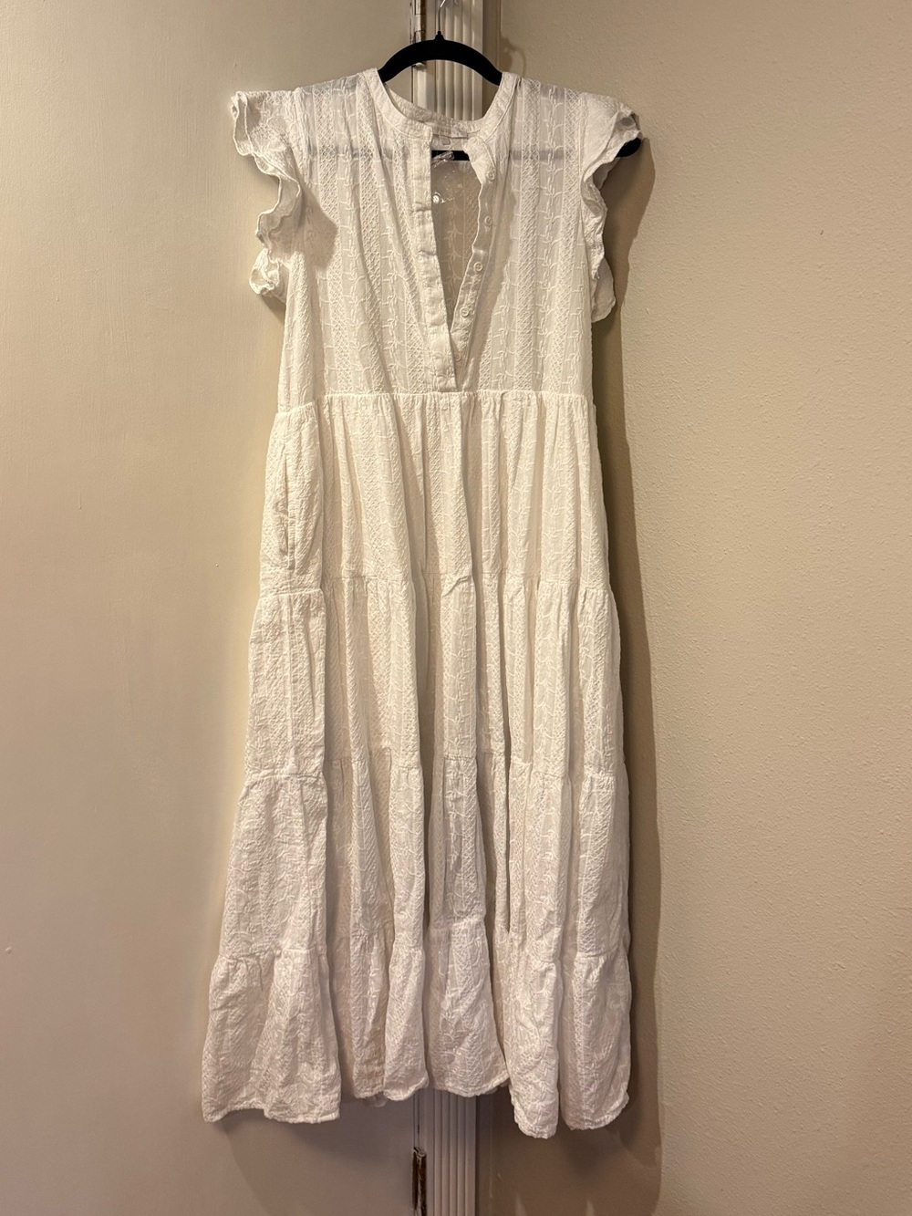 Olivaceous White Dress- Women’s
